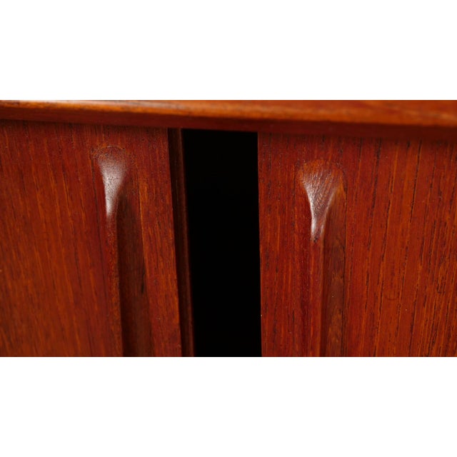 Vintage Danish Highboard in Teak by Arne Vodder for HP Hansen For Sale - Image 9 of 15