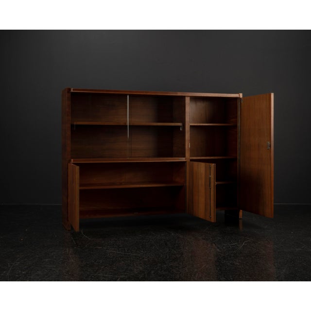 Sideboard in Walnut by Bruno Paul for VEB Deutsche Werkstätten Hellerau, 1935 For Sale - Image 14 of 18
