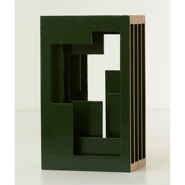Tall wall series 2 wall sculpture in birch plywood by a hint of neon. Limited edition of 7 pieces. Signed and numbered by...