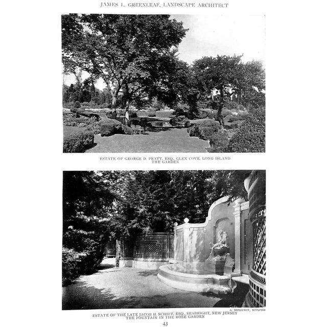 "American Landscape Architecture" 1924 Elwood, P. H. Jr. For Sale - Image 15 of 15