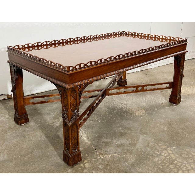 Vintage Mahogany Henredon Natchez Collection Coffee Table Chairish