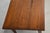 1960s Refinished Walnut 36” Coffee Table For Sale - Image 4 of 6