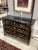 Hollywood Regency Vintage Hollywood Regency Chinoiserie Black Lacquer Commode For Sale - Image 3 of 5