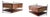 Vintage Teak Wall Shelf by Kajsa & Nils Nisse Strinning for String, 1960s, Set of 2 For Sale