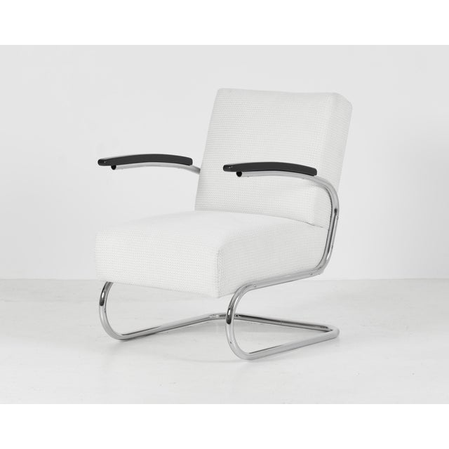 S 411 Armchairs by W.H. Gispen for Mücke & Melder, 1930s, Set of 2 For Sale - Image 4 of 18