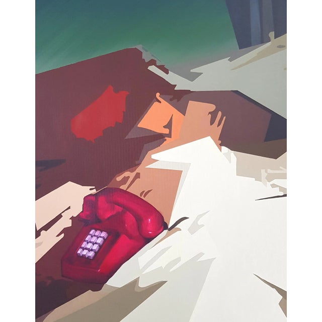Early 21st Century The Other Red Phone Call by Radu Rodideal For Sale - Image 5 of 5