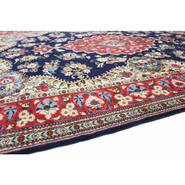 Textile Middle Eastern Hand-Knotted Rug For Sale - Image 7 of 8