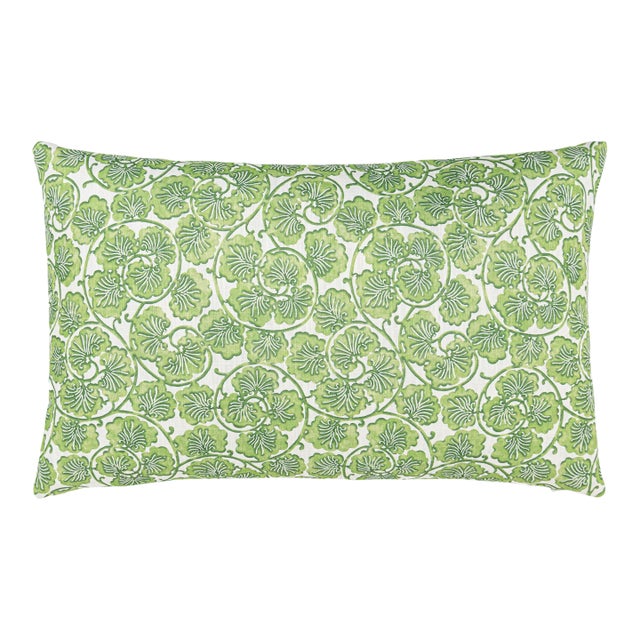 The House Of Scalamandré May Lumbar Pillow In Meadow For Sale