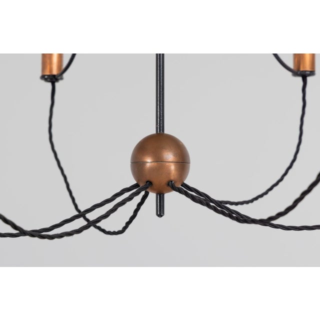 Bossche School Chandelier from Joop Brugman, Netherlands, 1975 For Sale - Image 9 of 17