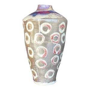 Vintage Boho Signed Studio Pottery Vase