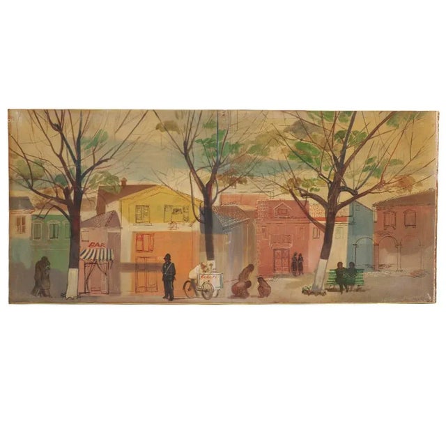 Oil on Masonite from Alberto Sughi For Sale - Image 6 of 6