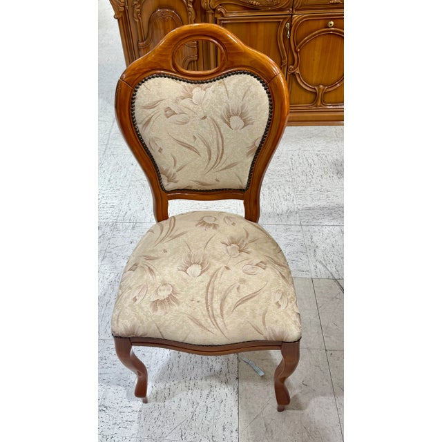 Italian Rococo Revival 3 Piece Dining Ensemble Masetti, c.1970s For Sale - Image 16 of 16