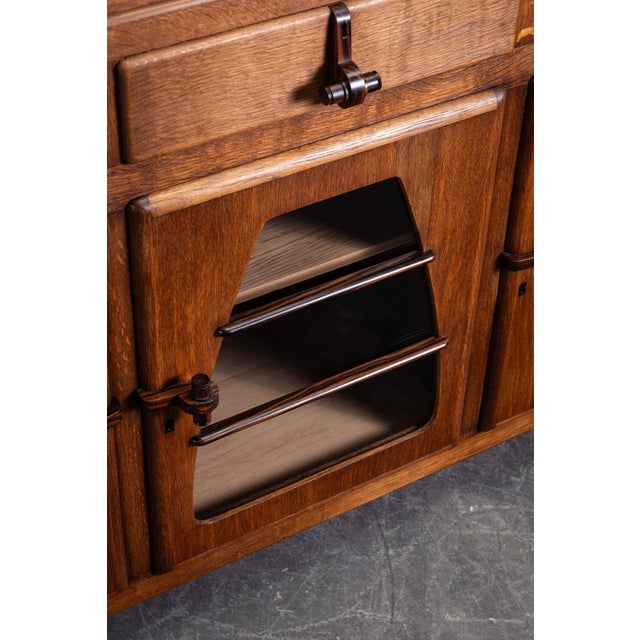 Amsterdam School Sideboard by Architect Pieter Vorkink For Sale - Image 13 of 18