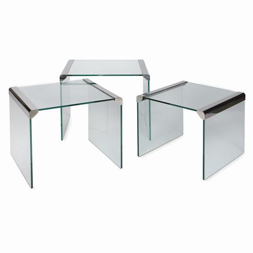 Nesting Tables Typ T35, 1970s, Set of 3 For Sale - Image 4 of 8