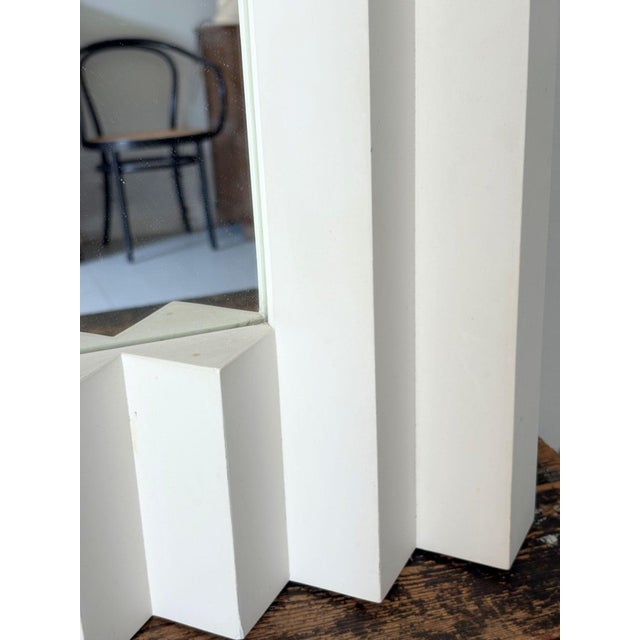 Glass Vintage French Plaster Mirror, 1990s For Sale - Image 7 of 16