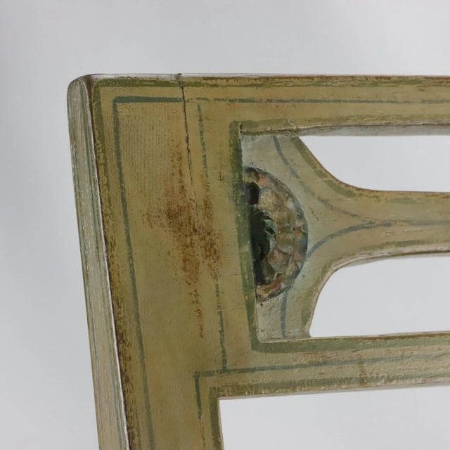 Wood Vintage English Dining Chair For Sale - Image 7 of 12