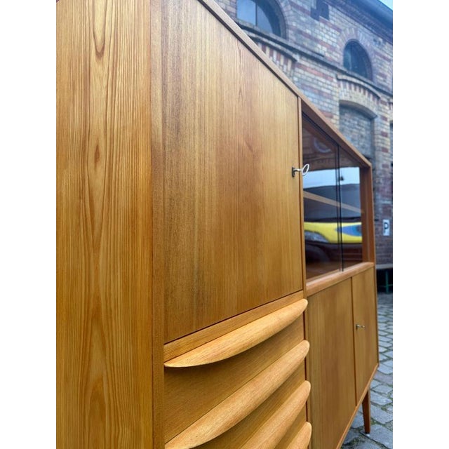 2000 - 2009 Highboard Type 602/G Ash by Franz Ehrlich for Hellerau For Sale - Image 5 of 11