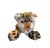 A completely charming, vintage Steiff leopard. Features black leopard spots with green eyes and a pink nose. Labeled to...