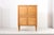 Metal Italian Birdseye Maple Bar Cabinet, 1950s For Sale - Image 7 of 18