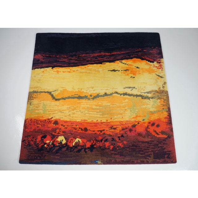Tapestry by Lutz De Bré for Ewald Kröner, 1970s For Sale - Image 11 of 11