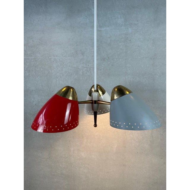 Vintage Sputnik Lamp, 1950s For Sale - Image 5 of 18