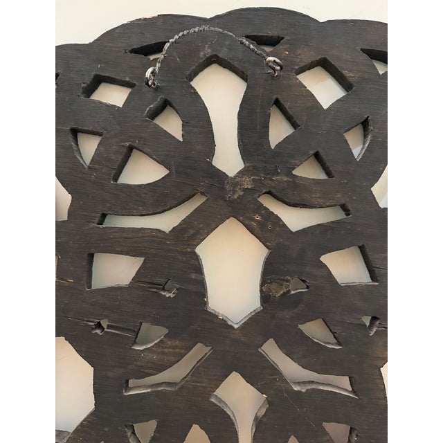 1986 Charles Greeley Carved Wood Wall Sculpture For Sale - Image 10 of 12