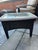 2010s Gloster Wicker & Glass Side Table For Sale - Image 5 of 12