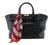 Burberry Dewsbury Medium Black Heritage Grain Leather Tote Bag For Sale