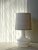 Glass Table Lamp in White by Gert Nyström for Fagerhult, 1960s For Sale - Image 10 of 10