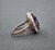 1960s 16.00 Ct Vintage Amethyst & Diamond Ring Size 7.5 For Sale - Image 5 of 8