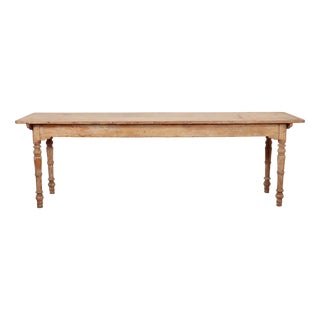 Large Italian Painted Console Table For Sale