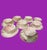 Sascha Brastoff Surf Ballet Tea & Coffee Serving Set - 29 Pieces For Sale In Miami - Image 6 of 12