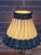 Traditional Empire Brass Table Lamp with Fabric Shade, 1960s For Sale - Image 3 of 9
