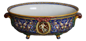 Table Planter from Gien, 1890s