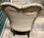 Mid 20th Century Upholstery Heart-Back Accent Chair For Sale - Image 6 of 6