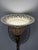 French Provincial Late 20th Century Lenox X Quoizel Neoclassical Brass & Ivory Porcelain Torchiere Floor Lamp For Sale - Image 3 of 10