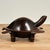 Tribal Vintage Carved Wood Fijian Turtle Kava Bowl For Sale - Image 3 of 14