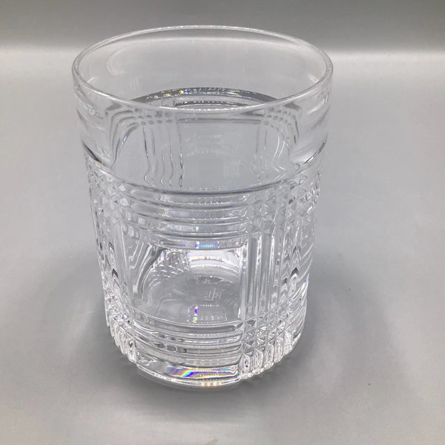 Ralph Lauren Classic Glen Plaid Old Fashioned Glass For Sale - Image 9 of 12