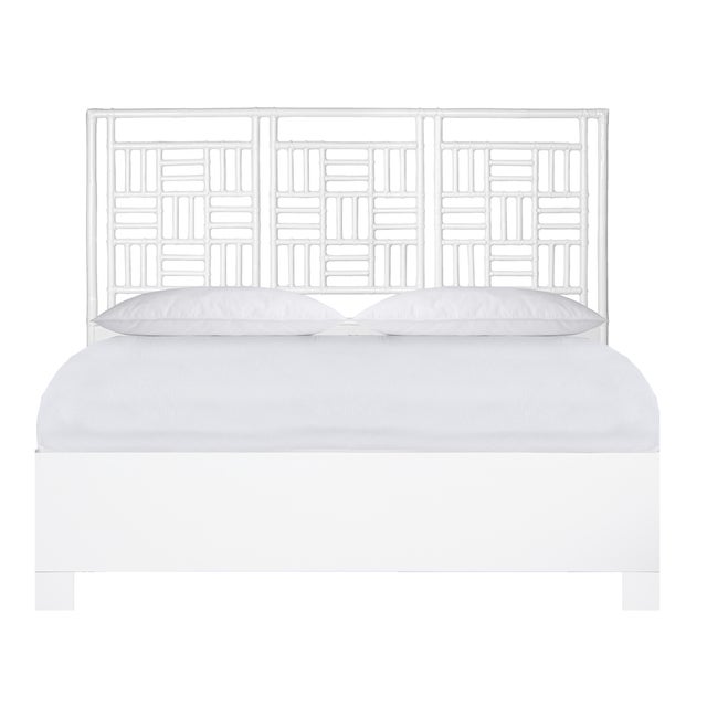Finn Standard Bed King - White For Sale - Image 12 of 12