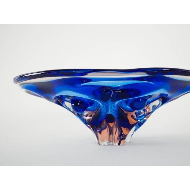 Vintage Danish Cobalt Bowl, 1970s For Sale - Image 6 of 9