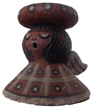 Mid-Century Ceramic Angel Candleholder by Gerhard Liebenthron, 1970s