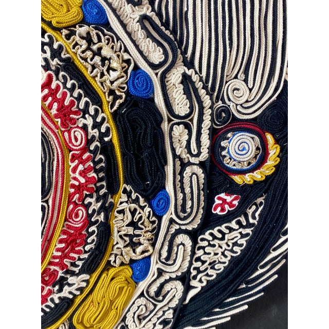 Blue Composition, 2000s, Textile Artwork For Sale - Image 8 of 13