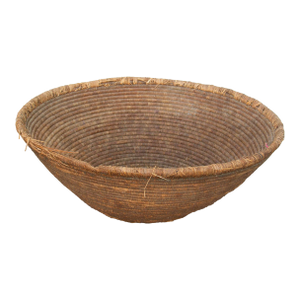 Large Antique 28" Dm Tribal Harvest Bowl