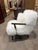 Contemporary Four Hands Mongolian Sheepskin Accent Chair With Lumbar Pillow For Sale - Image 3 of 6