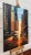 Manhattan Henge Truck New York City Sunset by Contemporary British Urban Landscape Artist For Sale - Image 6 of 13