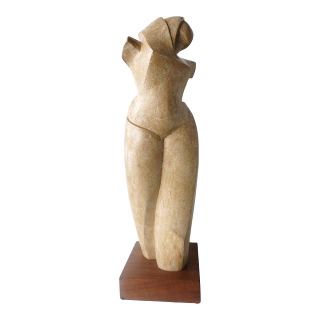 1950s Lilly M. Tussey (Bulgarian/American d.2005) - Dancer. - Modernistic Sculpture For Sale