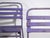 Rustic Set of Violet Patio Chairs, 1920s For Sale - Image 3 of 10