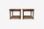 Mid 20th Century Mid 20th Century Attribtued to Jack Cartwright for Founders Book-Matched Walnut & Cane Side Tables For Sale - Image 5 of 13