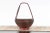 Chinese Woven Rattan Red and Brown Market Basket with Large Tripartite Handle For Sale - Image 11 of 13