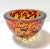 Hollywood Regency Italian Tortoiseshell Crystal Bowl – Amber Art Glass Catchall Dish For Sale - Image 3 of 7
